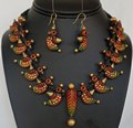 Click to enlarge Terracotta jewelry